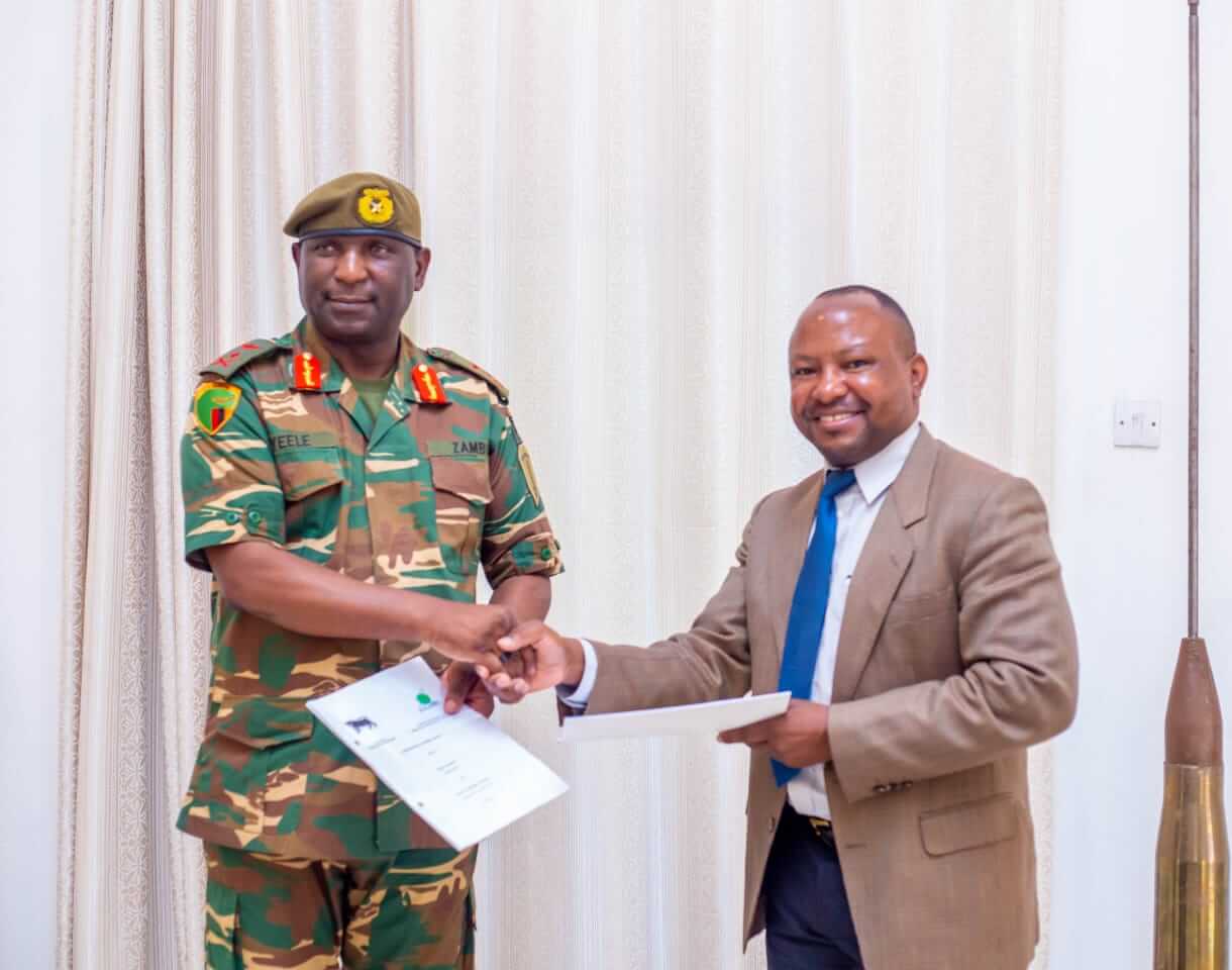 Read more about the article Zambia Army and National Remote Sensing Centre Sign Strategic MoU to Strengthen National Security Through Geospatial Intelligence