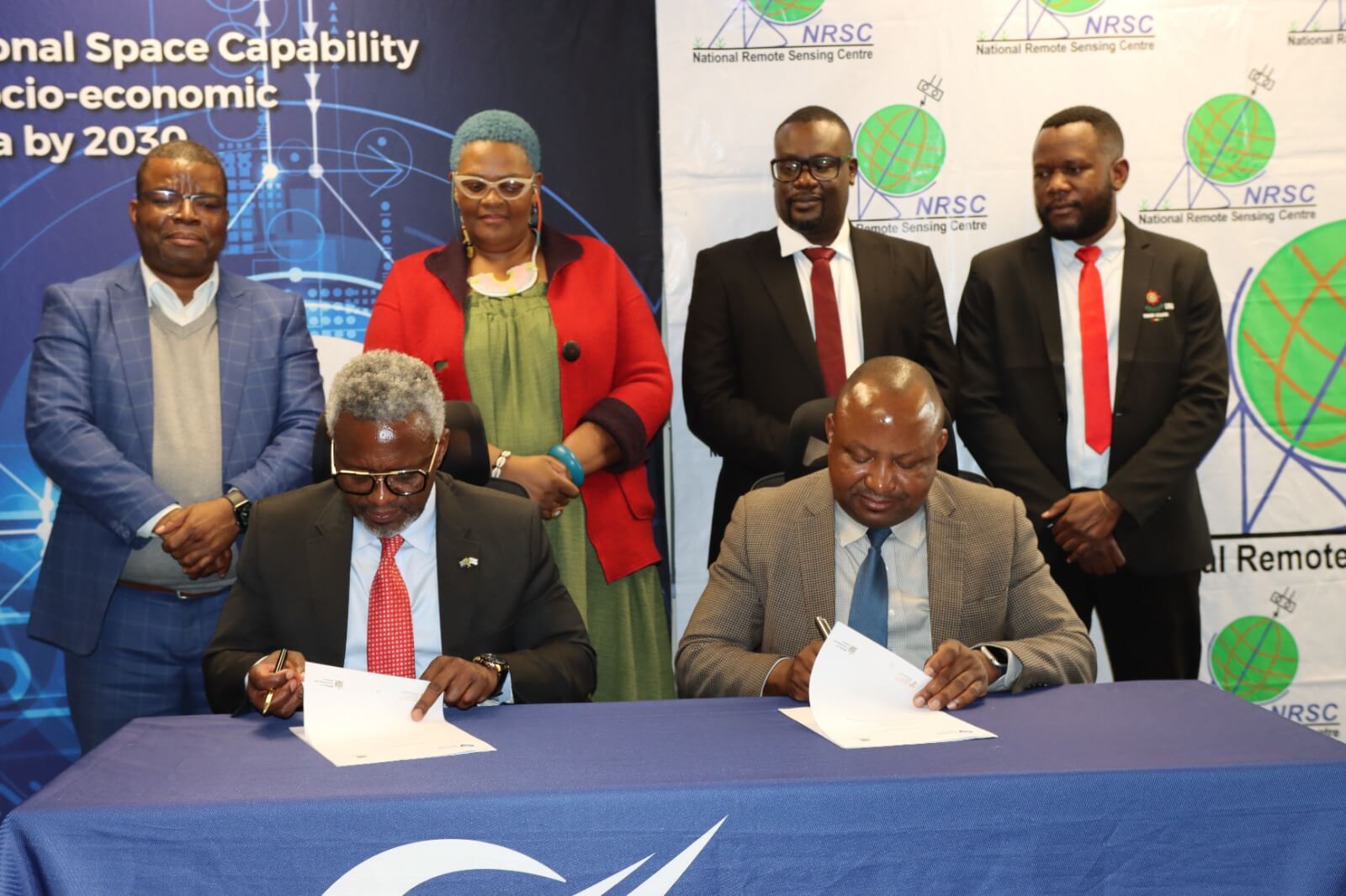 Read more about the article NRSC and SANSA Sign Landmark Memorandum of Understanding to Advance Space Science, Earth Observation and Ground Station Operations  *Pretoria, South Africa | 17–19 June 2026*