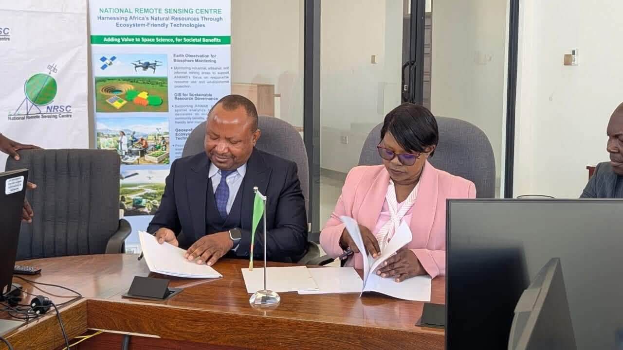 Read more about the article NRSC and Zambia University College of Technology Sign Strategic Partnership Agreement